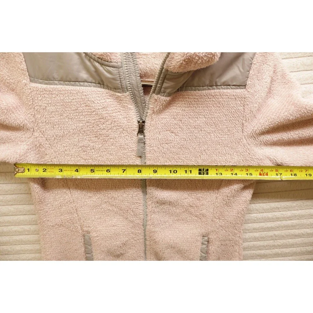Member's Mark Cuddly Cozy Soft  Zip Up Fleece Jacket Pink Size M